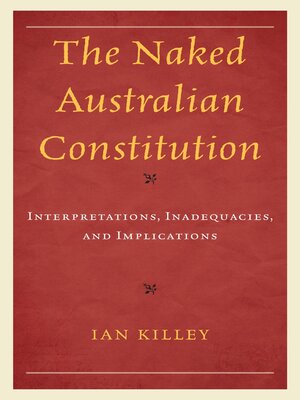 cover image of The Naked Australian Constitution